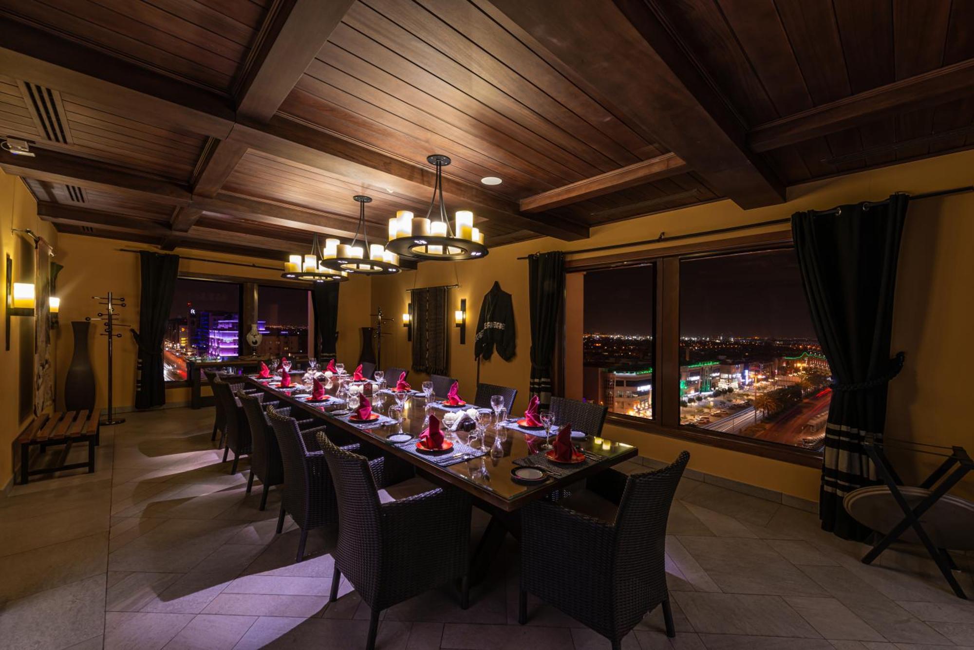 Narcissus Riyadh Hotel & Spa Exteriér fotografie The restaurant